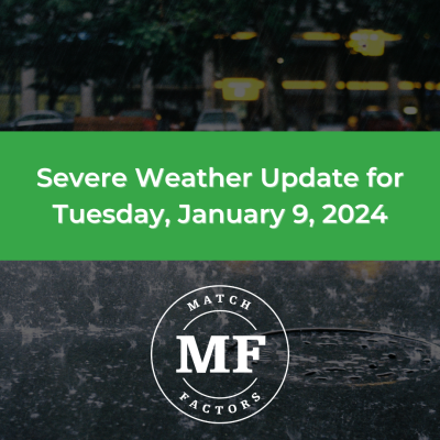 Severe Weather Notice for Jan. 9, 2024