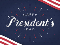 2021 President's Day Holiday Notice